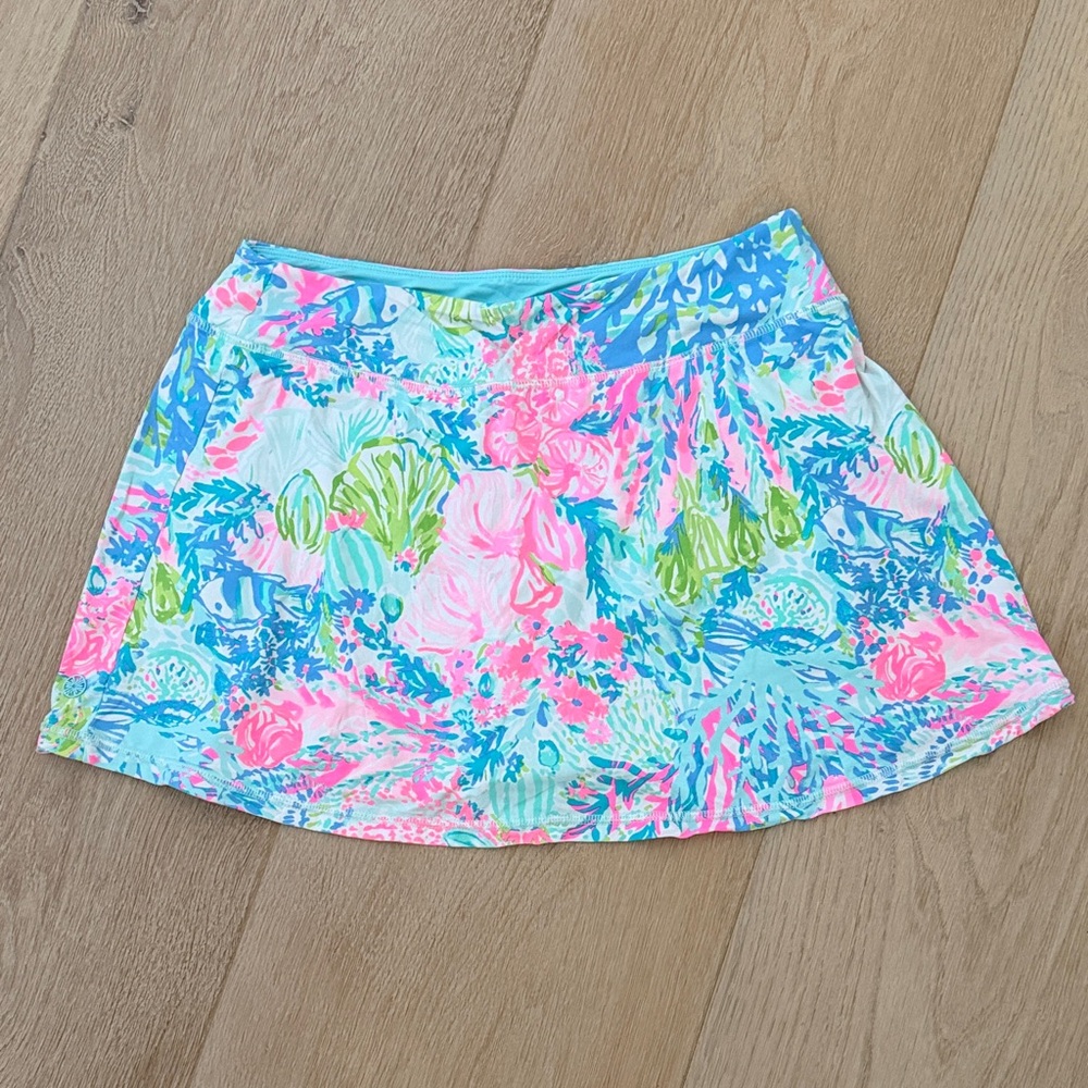 Lilly Pulitzer Multicolor Floral Skort